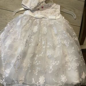 Girls Baptism white dress